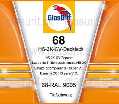 68-RAL 9005 Tiefschwarz (5l/bal.) 68-RAL 9005 Tiefschwarz (5l/bal.)