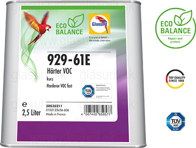 Glasurit 929-61E Eco Balance tužidlo, krátke