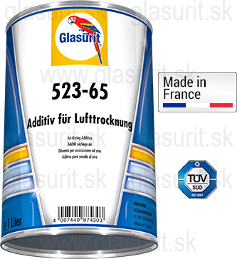 Glasurit 523-65 Prísada pri schnutí na vzduchu resp. pri teplote v dielni