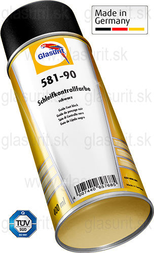Glasurit 581-90 Brúsna kontrolná farba, čierna