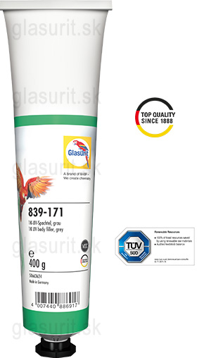 Glasurit 839-171 1K UV tmel, šedý