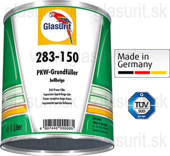 Glasurit 283-150 Základový plnič PKW, svetlobéžový