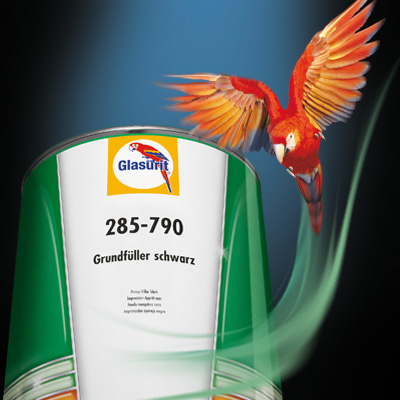 Glasurit 285-790 Základový plnič, čierny