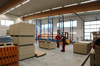 Rozrenie skladovch priestorov spolonosti TOPLAC vroku 2019